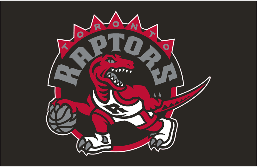 Toronto Raptors 2008-2015 Primary Dark Logo fabric transfer